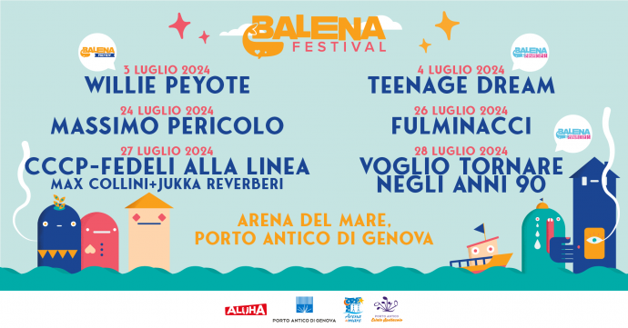 Balena Festival 2024, Porto Antico di Genova: Che Bella Compagnia!